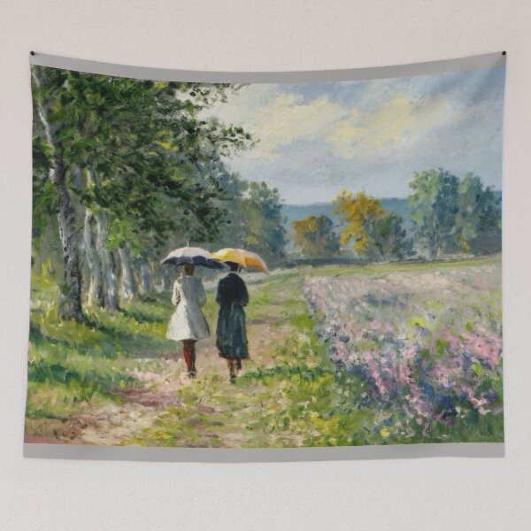 Item preview, Serene Walk Through a French Countryside Path designed and sold by CARRAANN.