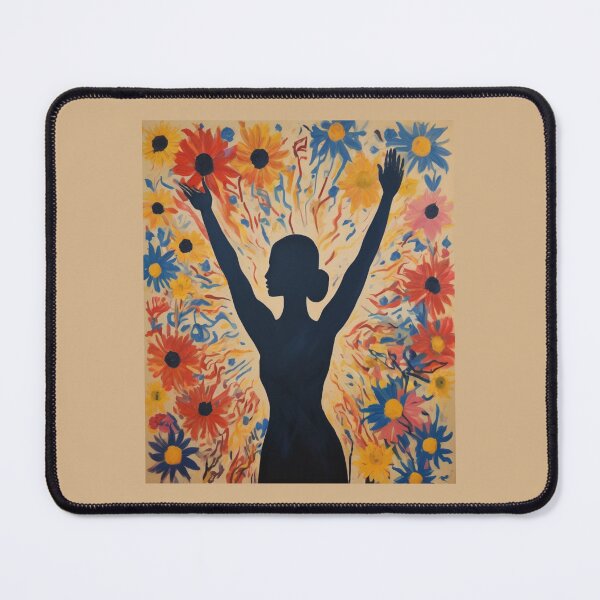 Item preview, "Floral Empowerment: Woman's Strength Unleashed" designed and sold by Artisticanvas.