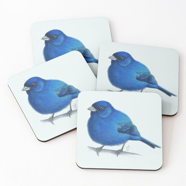 Item preview, Indigo Bunting designed and sold by Wildlife Art by Holly.