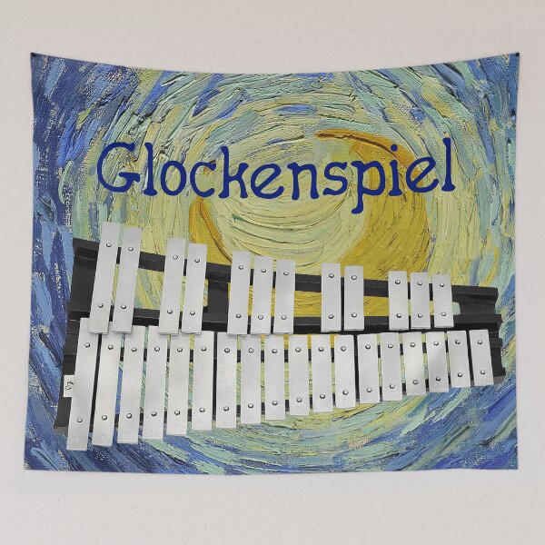 Item preview, Glockenspiel or Bells Shine Like the Sun designed and sold by Havocgirl.