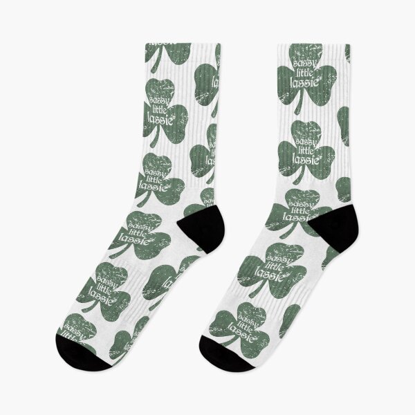 Item preview, Sassy Little Lassie St. Patrick's Day Irish Shamrock designed and sold by darkskydelights.