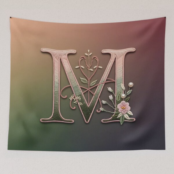 Item preview, M Monogram 01 designed and sold by Lisamariesumner.