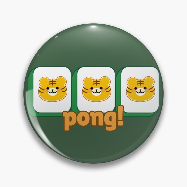 Item preview, Kawaii “Pong!” Mahjong Tiles designed and sold by colormecanto.
