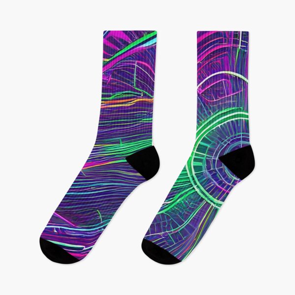 Item preview, Neon Abstract Art | 009 designed and sold by Artful-Abstract.