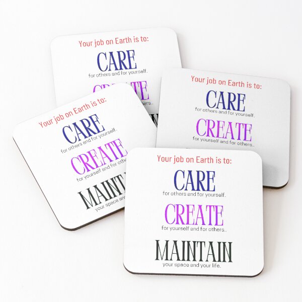 Item preview, Care Create Maintain 2 designed and sold by Jen Cooper.