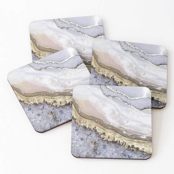 Artikelvorschau, Golden Pink Grey Lava entworfen und verkauft von DeeSignTShirts.