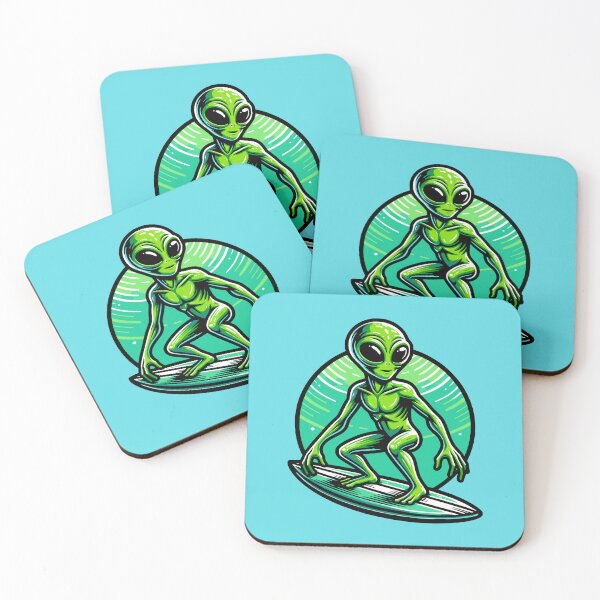 Item preview, Alien Surfer designed and sold by roswellboutique.