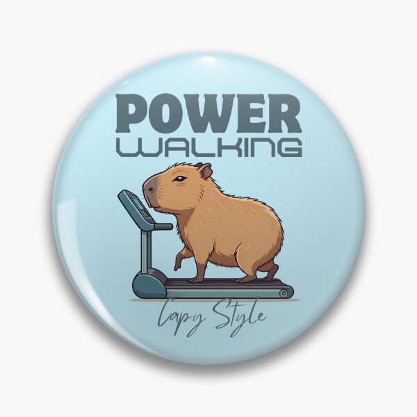 Item preview, Power Walking - Capy Style designed and sold by The magic  Yellow bus.