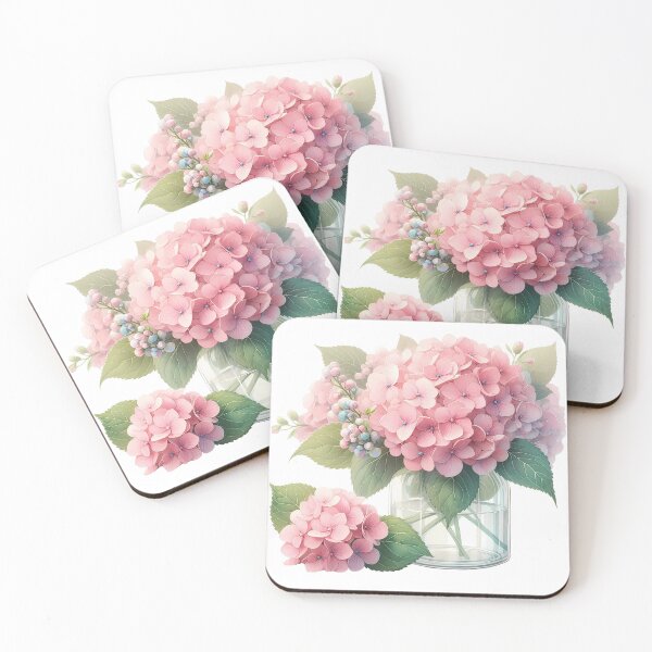 Item preview, A0630 Tranquil Hydrangea Bouquet - Elegant Floral Décor, Perfect Gift for Any Occasion, Timeless Home Accent, and Collector’s Item designed and sold by angieart68.