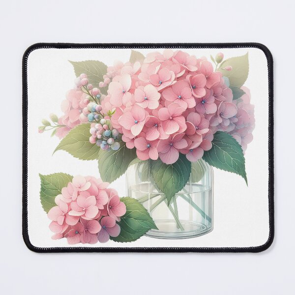 Item preview, A0630 Tranquil Hydrangea Bouquet - Elegant Floral Décor, Perfect Gift for Any Occasion, Timeless Home Accent, and Collector’s Item designed and sold by angieart68.