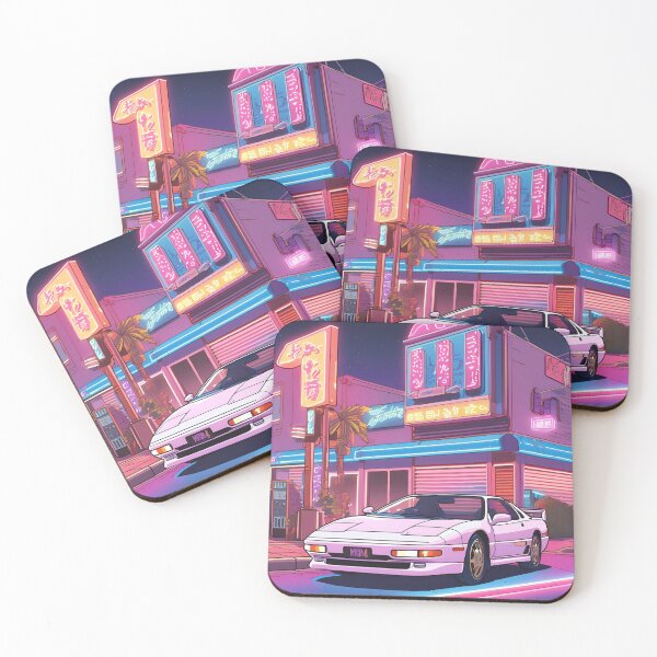 Item preview, 90's JDM style car anime art designed and sold by ThatGuyFromATX.