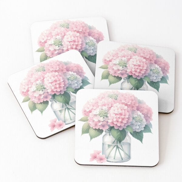 Item preview, A0630 Tranquil Hydrangea Bouquet - Elegant Floral Décor, Perfect Gift for Any Occasion, Timeless Home Accent, and Collector’s Item designed and sold by angieart68.