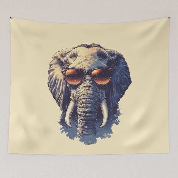 Item preview, Cool Elephant By Ronaldo Marques designed and sold by RonaldoMarques.