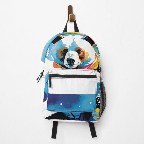 Item preview, Smart bear tries snow skiing. designed and sold by Whose-sweat.