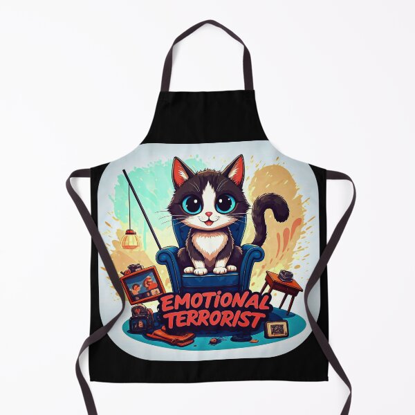 Item preview, Emotional Terrorist Cat 2 designed and sold by Dose of Dysfunction.