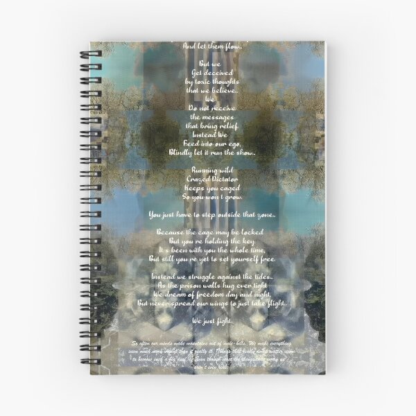 Item preview, Poem #67/111 - from the 'Magic Book of Guidance' - Visual Poetry Collection by Hart Floe Poet designed and sold by HartFloe-Poetry.