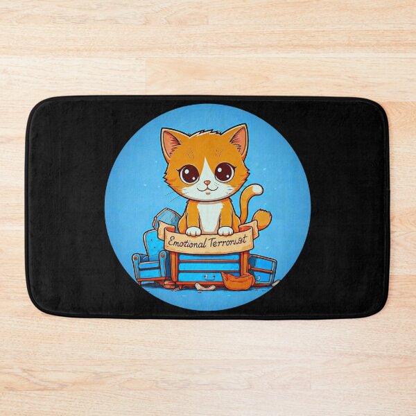Item preview, Emotional Terrorist Cat 3 designed and sold by Dose of Dysfunction.