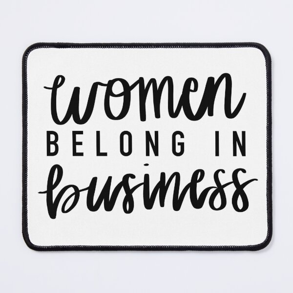 Item preview, Women Belong in Business designed and sold by katierosedesigns.