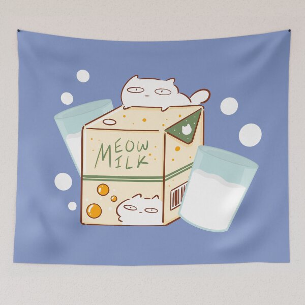Item preview, Cat in Milk Box designed and sold by Mobile's Blue Sky.