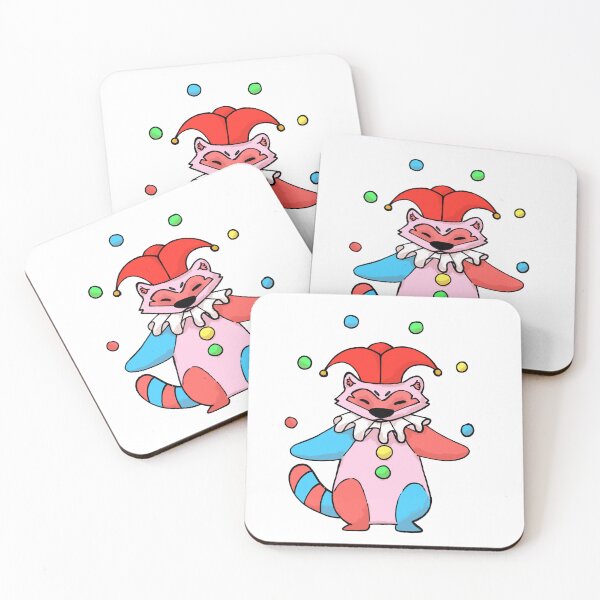 Item preview, Clown raccoon designed and sold by Jellibugz.