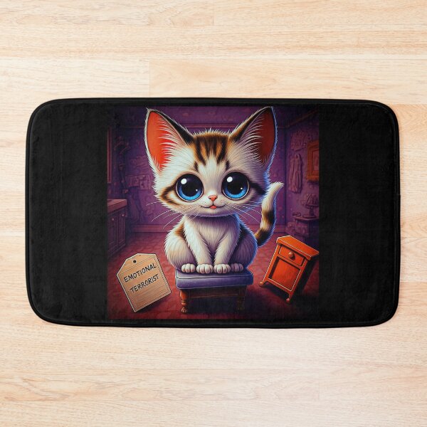 Item preview,  Emotional Terrorist Cat 4 designed and sold by Dose of Dysfunction.