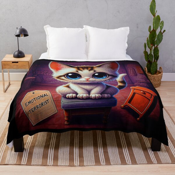 Item preview, Emotional Terrorist Cat 4 designed and sold by Dose of Dysfunction.