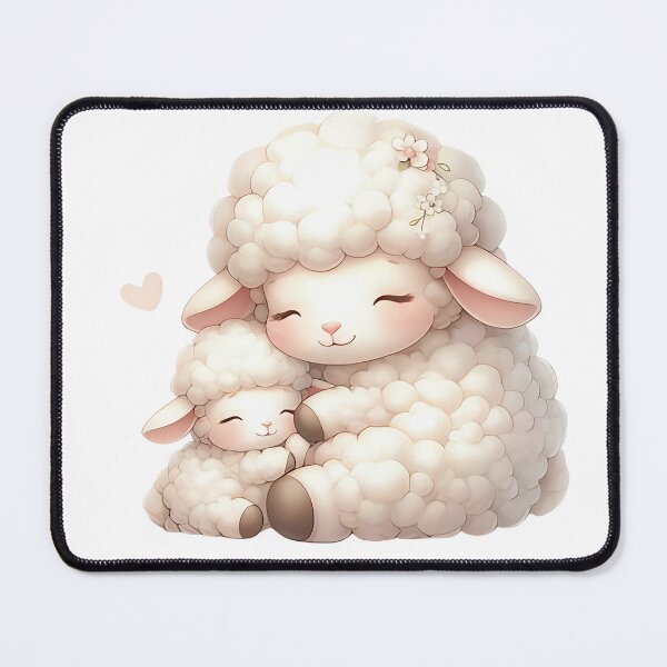 Item preview, A0635 Woolly Warmth Duo - Adorable Decorative Pair, Cozy Home Accent, Perfect Gift for Special Occasions, and Unique Keepsake designed and sold by angieart68.