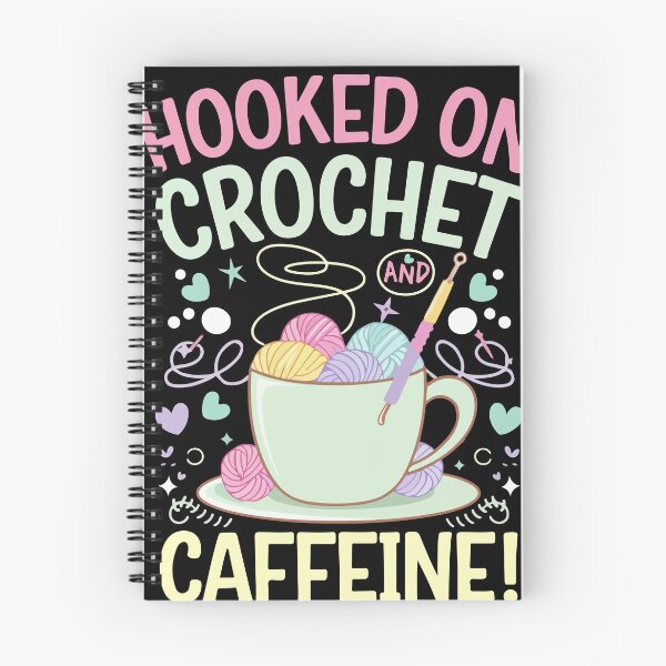 Item preview, Hooked on Crochet and Caffeine designed and sold by teesvect.