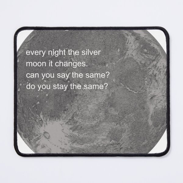 Item preview, Silver Moon by Lorde sticker designed and sold by starburnedgirls.