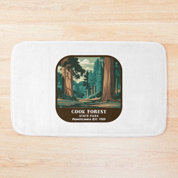 Item preview, Vintage Cook Forest State Park (Pennsylvania State Park) designed and sold by RabbitK.