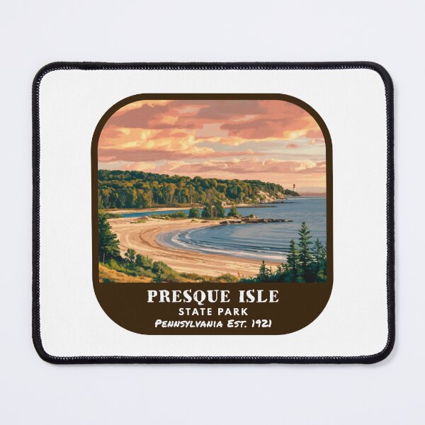 Item preview, Vintage Presque Isle State Park (Pennsylvania State Park) designed and sold by RabbitK.
