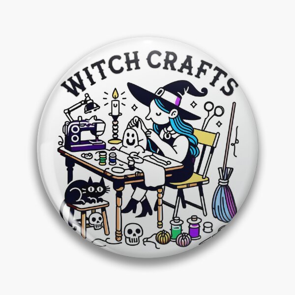 Item preview, Witch Crafting with Black Cat Art designed and sold by Kina-design.