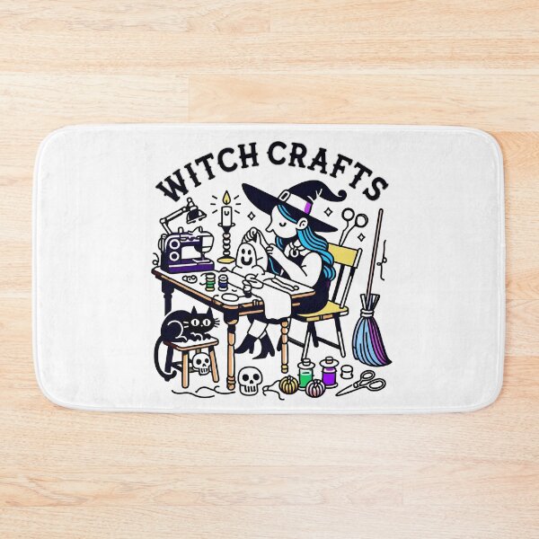 Item preview, Witch Crafting with Black Cat Art designed and sold by Kina-design.