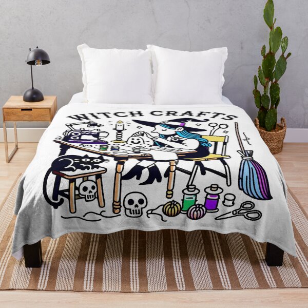 Item preview, Witch Crafting with Black Cat Art designed and sold by Kina-design.