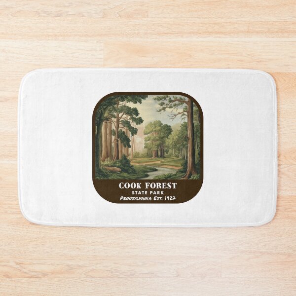 Item preview, Vintage Cook Forest State Park (Pennsylvania State Park) designed and sold by RabbitK.