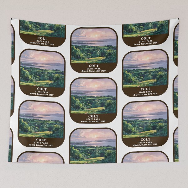 Item preview, Vintage Colt State Park (Rhode Island State Park) designed and sold by RabbitK.