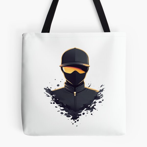 Item preview, Cyberpunk Balaclava Character With Paint Splash Style designed and sold by GoldenTealArts.