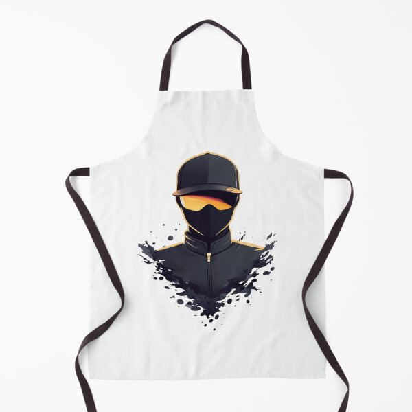 Item preview, Cyberpunk Balaclava Character With Paint Splash Style designed and sold by GoldenTealArts.