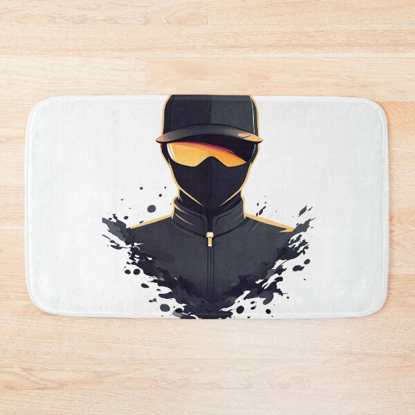 Item preview, Cyberpunk Balaclava Character With Paint Splash Style designed and sold by GoldenTealArts.
