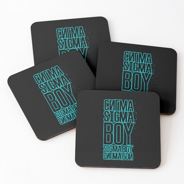 Item preview, Sigma Boy Neon - Viral song & TikTok trend inspired design for Alpha male designed and sold by ZerNatR.