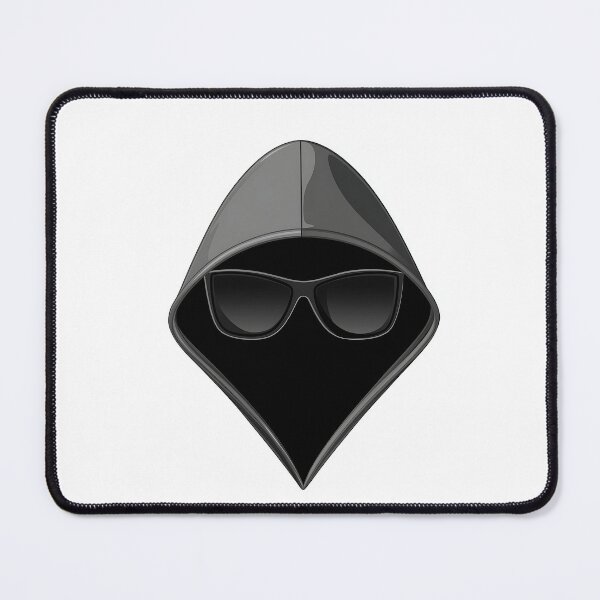 Item preview, Hacker Hooded Logo With Minimalist Vector Design designed and sold by GoldenTealArts.