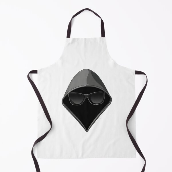 Item preview, Hacker Hooded Logo With Minimalist Vector Design designed and sold by GoldenTealArts.
