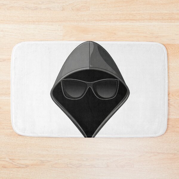 Item preview, Hacker Hooded Logo With Minimalist Vector Design designed and sold by GoldenTealArts.