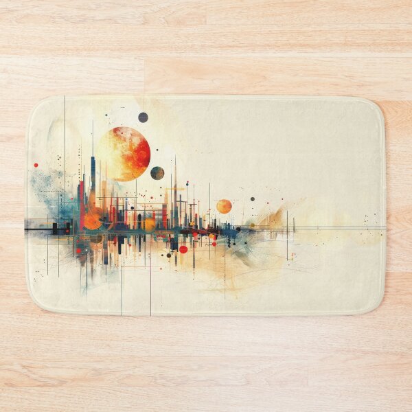 Item preview, Celestial City of Lines designed and sold by NeoNebulaArt.