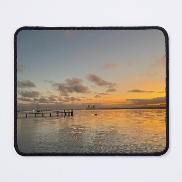 Item preview, Sunset at the Jetty designed and sold by Squid and Blanket  Designs.