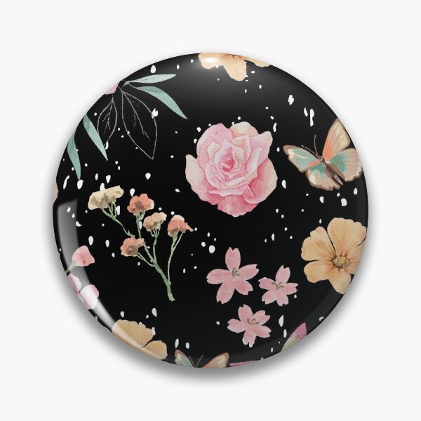 Item preview, Vintage Floral Butterfly Pattern  designed and sold by inthewitchelm.