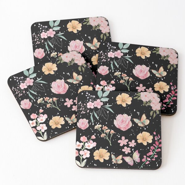Item preview, Vintage Floral Butterfly Pattern  designed and sold by inthewitchelm.