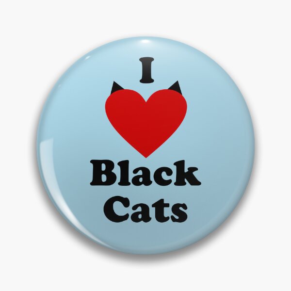 Item preview, I Love Black Cats designed and sold by MannyShop.