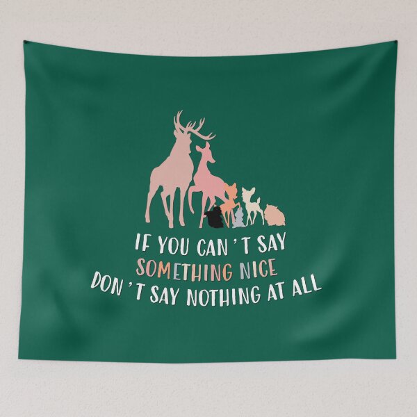 Item preview, Say Something Nice designed and sold by duchessjessica.