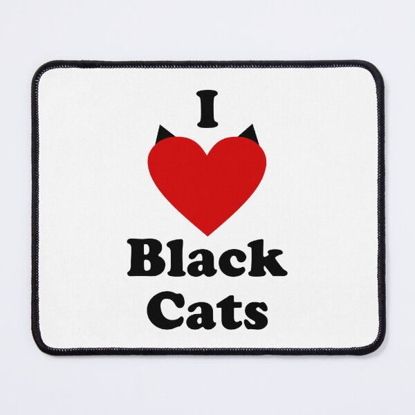 Item preview, I Love Black Cats designed and sold by MannyShop.